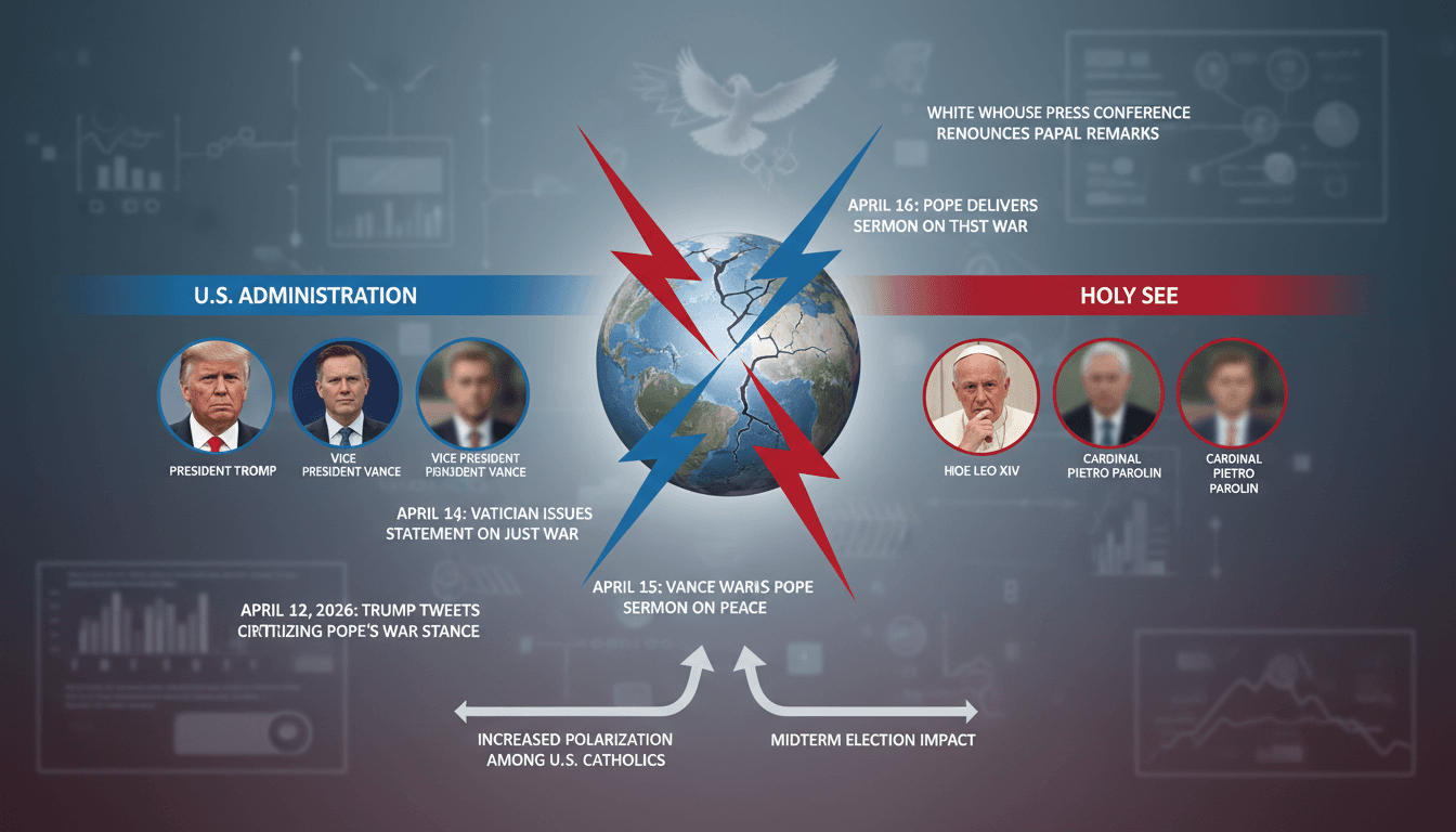 Escalating Tensions Between Trump Administration and Pope Leo XIV Amid U.S.-Iran War