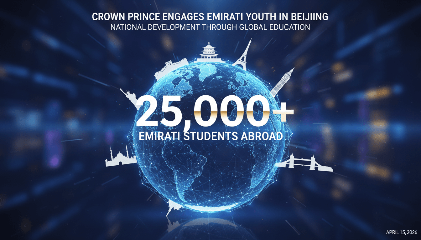 Crown Prince of Abu Dhabi Engages Emirati Students in Beijing to Promote National Development