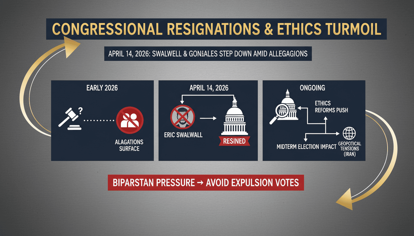 U.S. Representatives Swalwell and Gonzales Resign Amid Sexual Misconduct Allegations