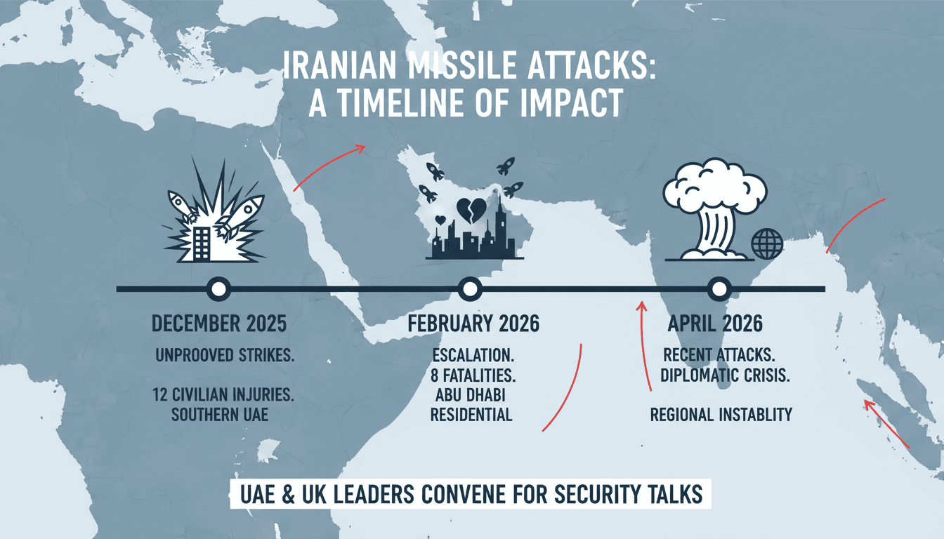 UAE and UK Officials Address Iranian Missile Attacks in Diplomatic Meeting
