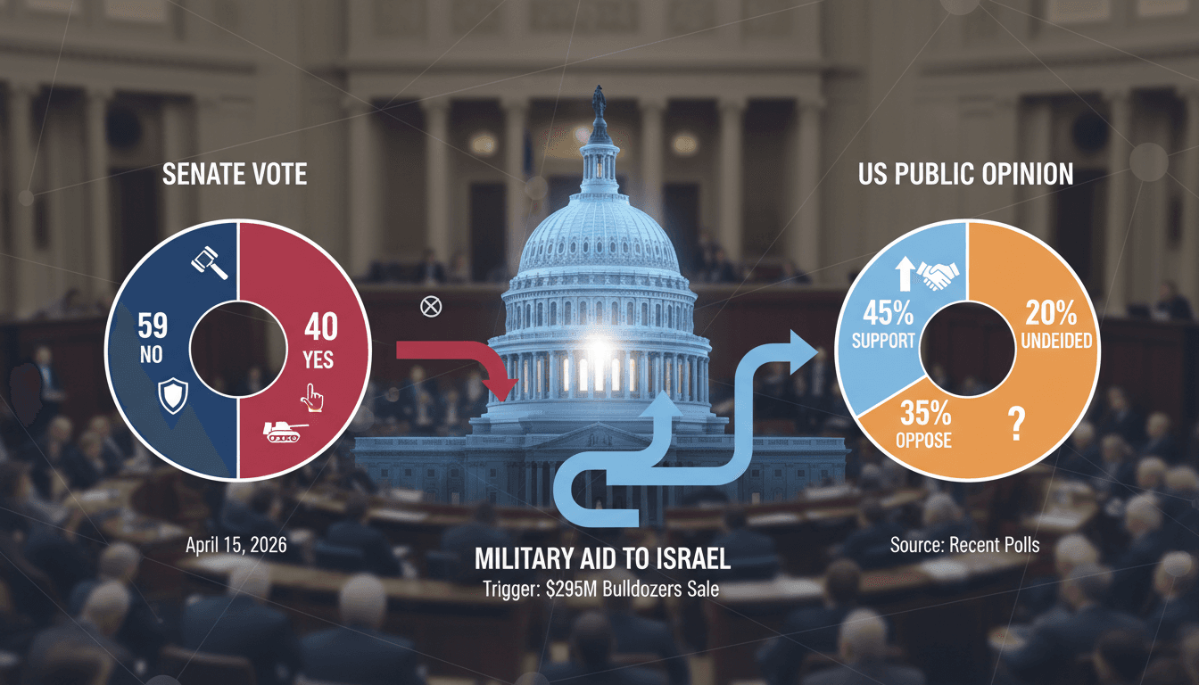 US Senate Rejects Resolution to Block $295 Million Military Sale to Israel