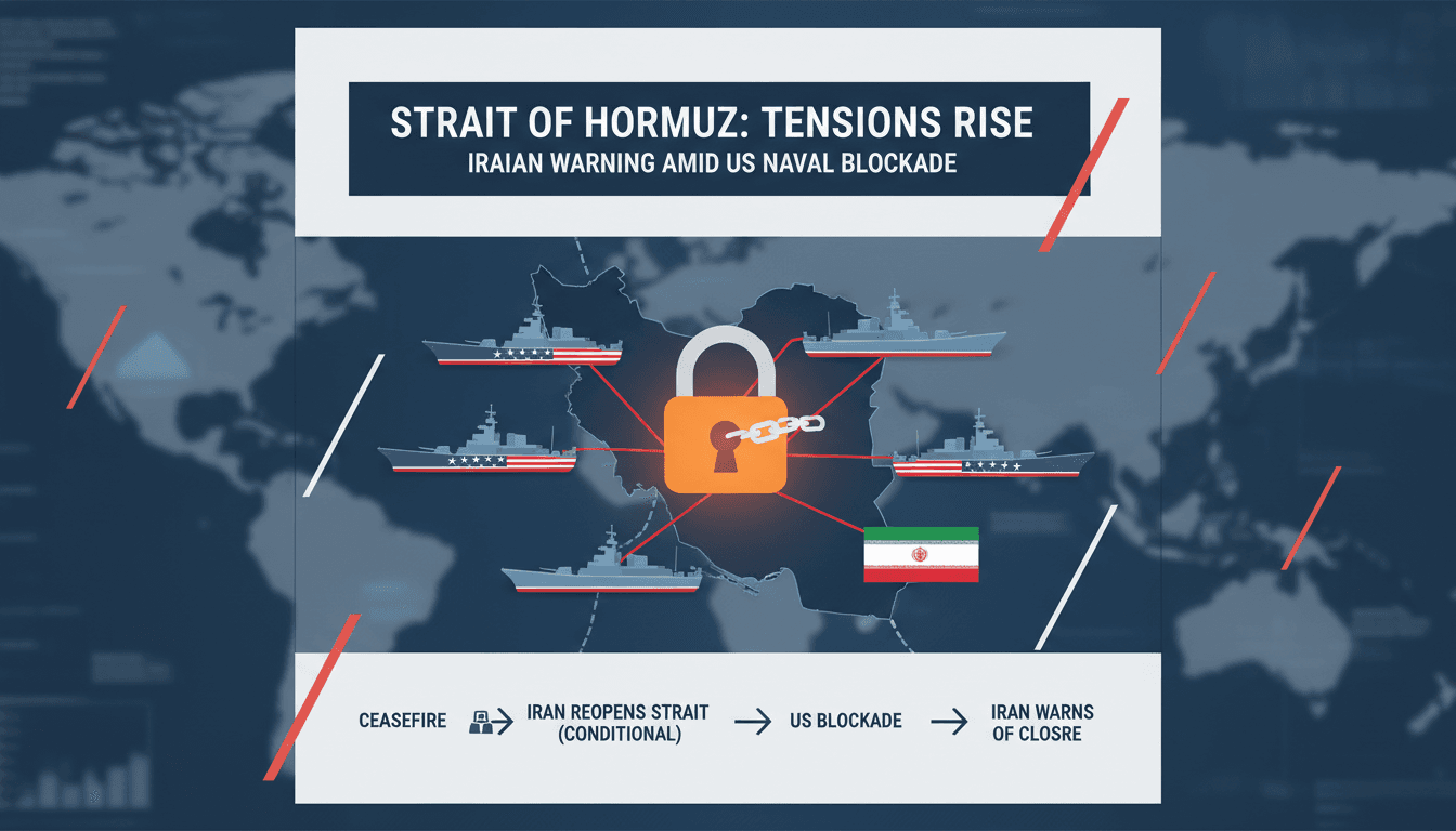 Iranian Parliament Speaker Warns of Strait of Hormuz Closure Amid US Naval Blockade