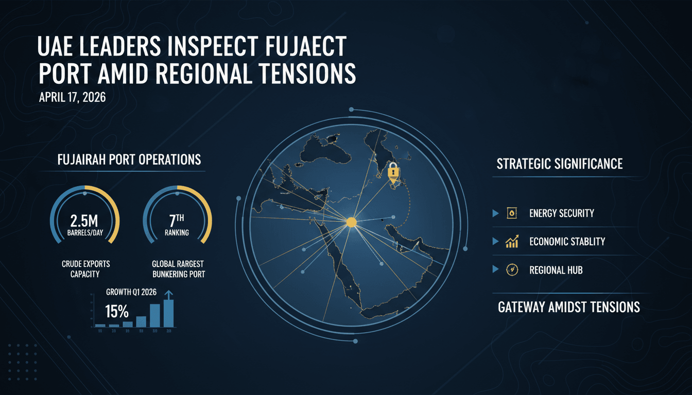 UAE Leaders Inspect Fujairah Port Operations Amid Regional Tensions