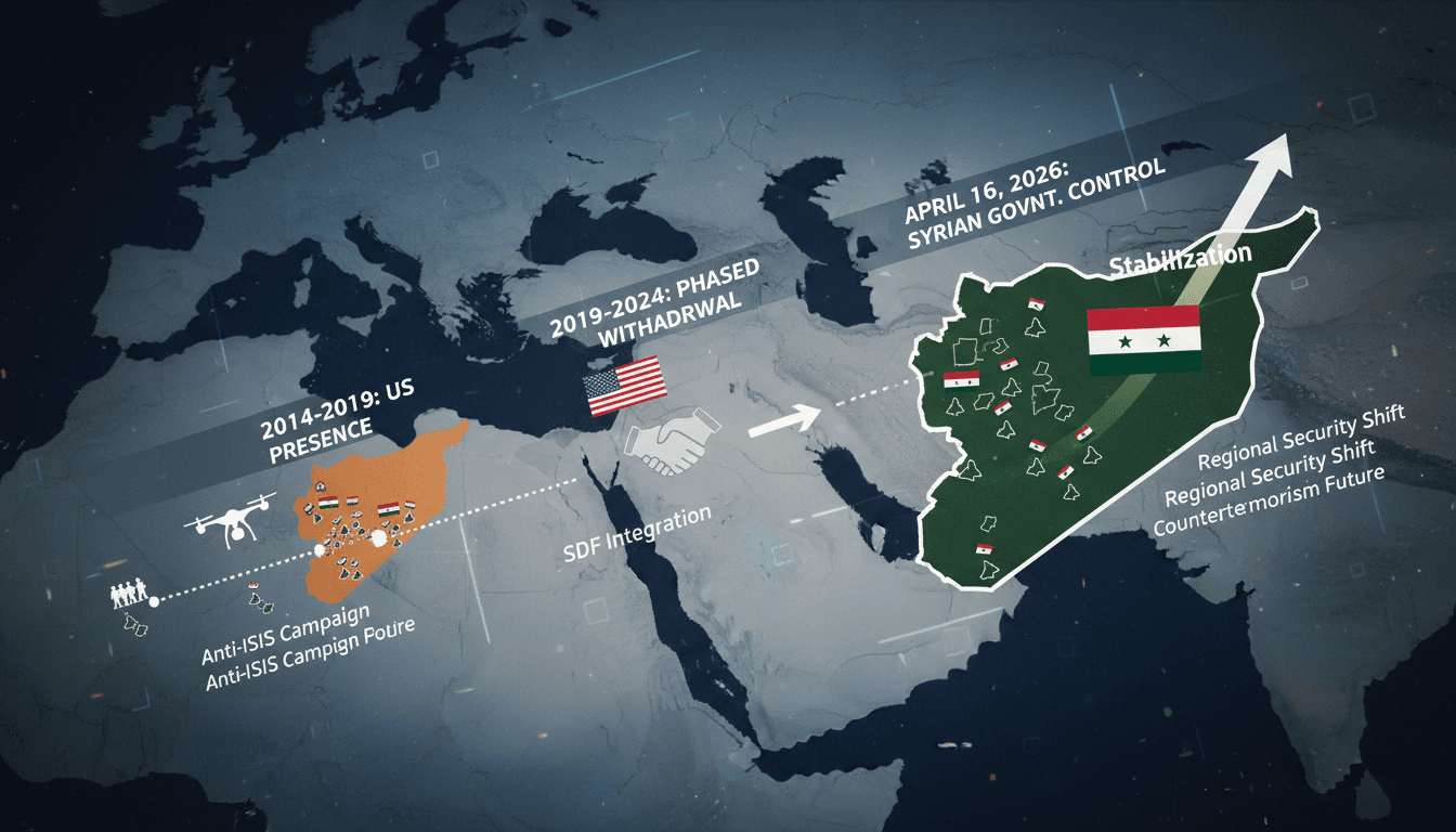Syrian Government Gains Full Control of Former US Military Bases After Withdrawal
