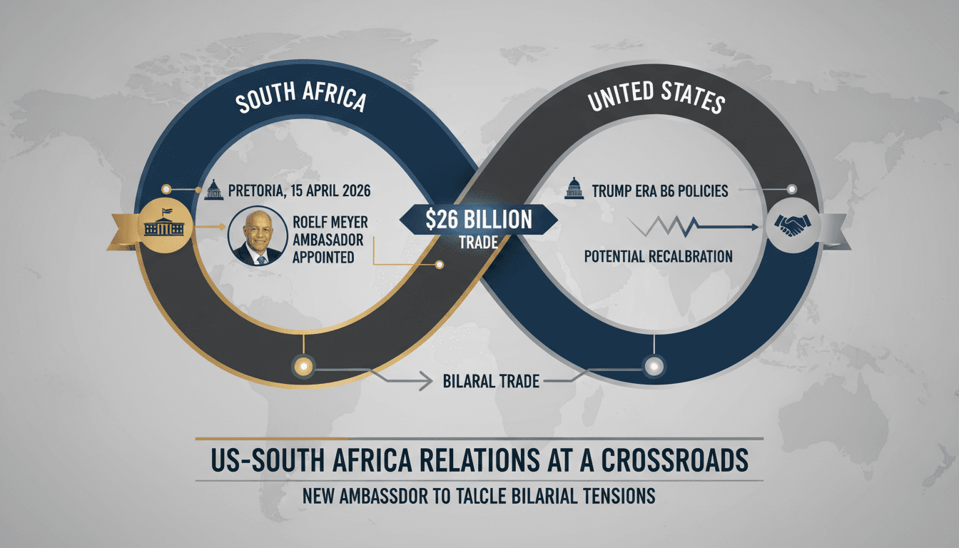Roelf Meyer Appointed South Africa's Ambassador to the United States Amid Bilateral Tensions
