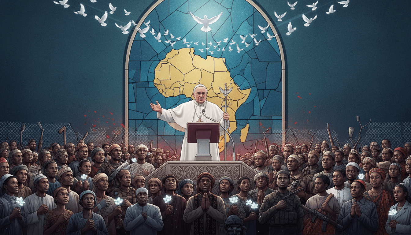 Pope Leo XIV Condemns Global Tyranny During Peace Address in Cameroon