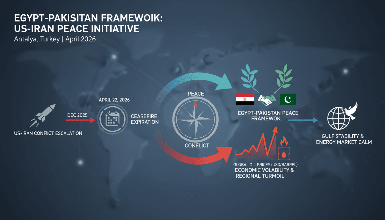 Egypt and Pakistan Initiate Framework for US-Iran Peace in Antalya