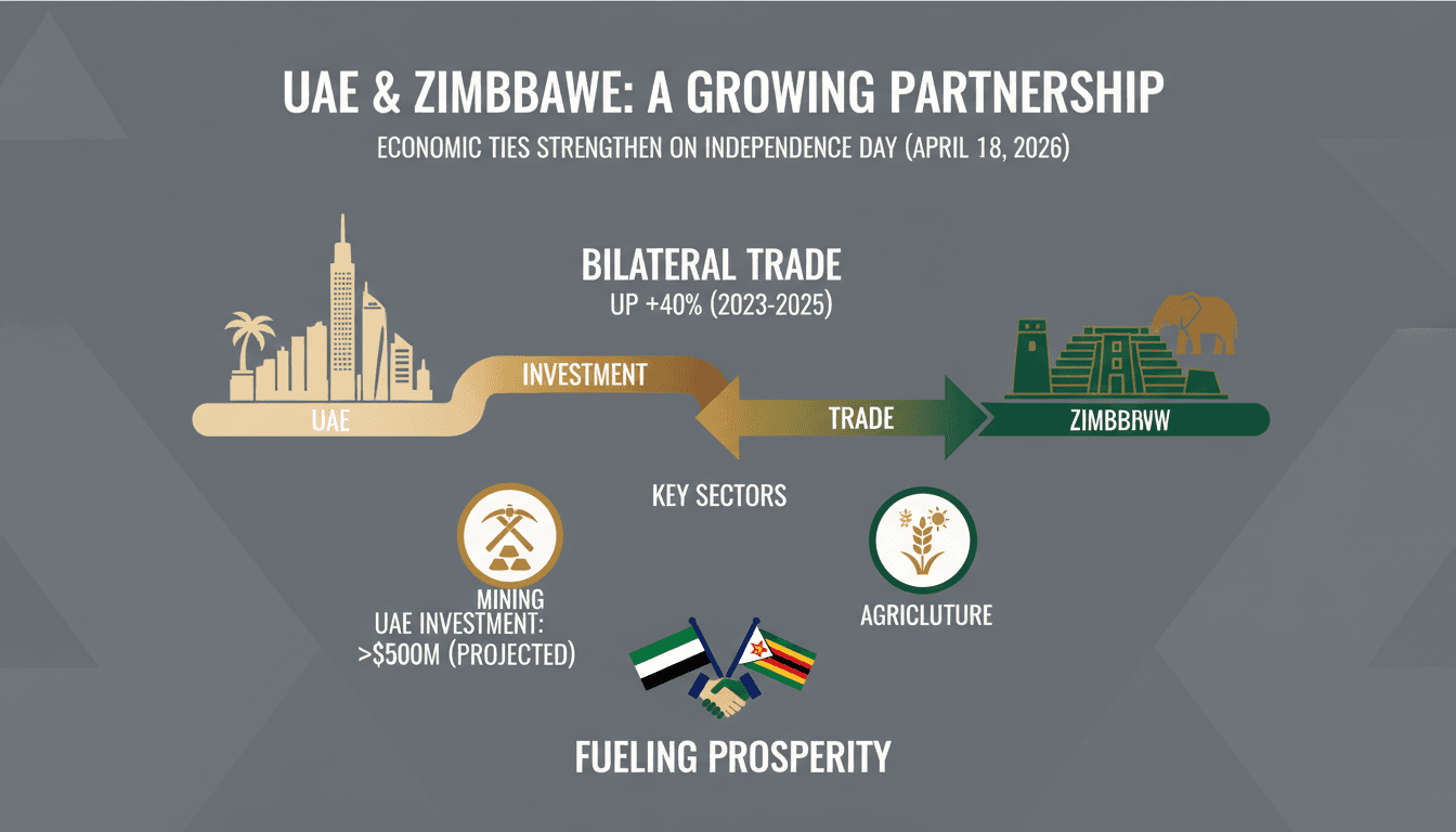 UAE Leaders Congratulate Zimbabwe on Independence Day