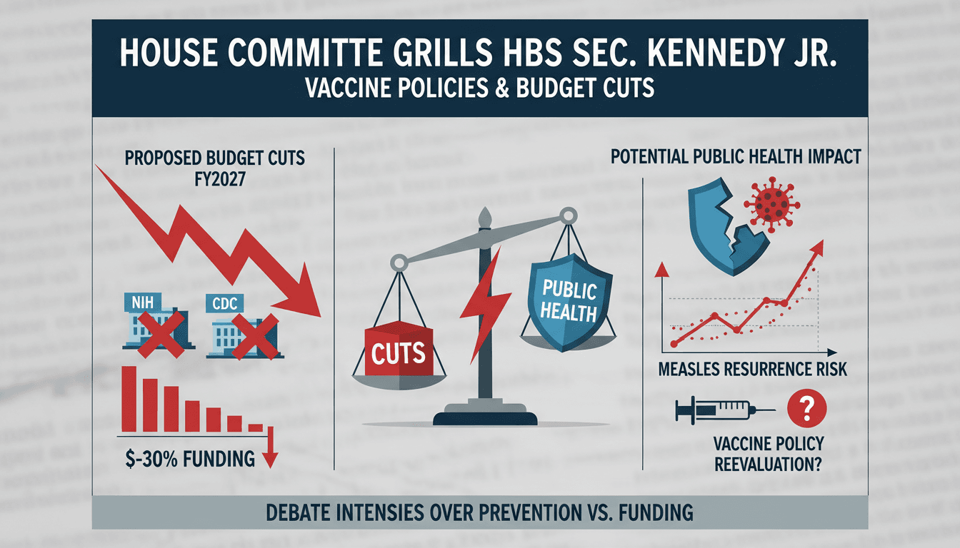 House Committee Questions HHS Secretary on Vaccine Policies and Budget Cuts