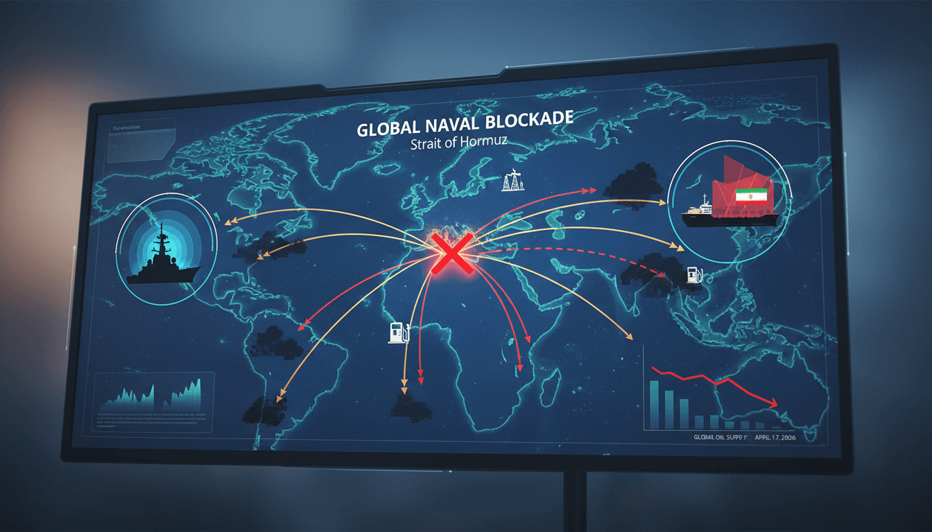 U.S. Expands Naval Blockade Against Iran-Linked Vessels Globally