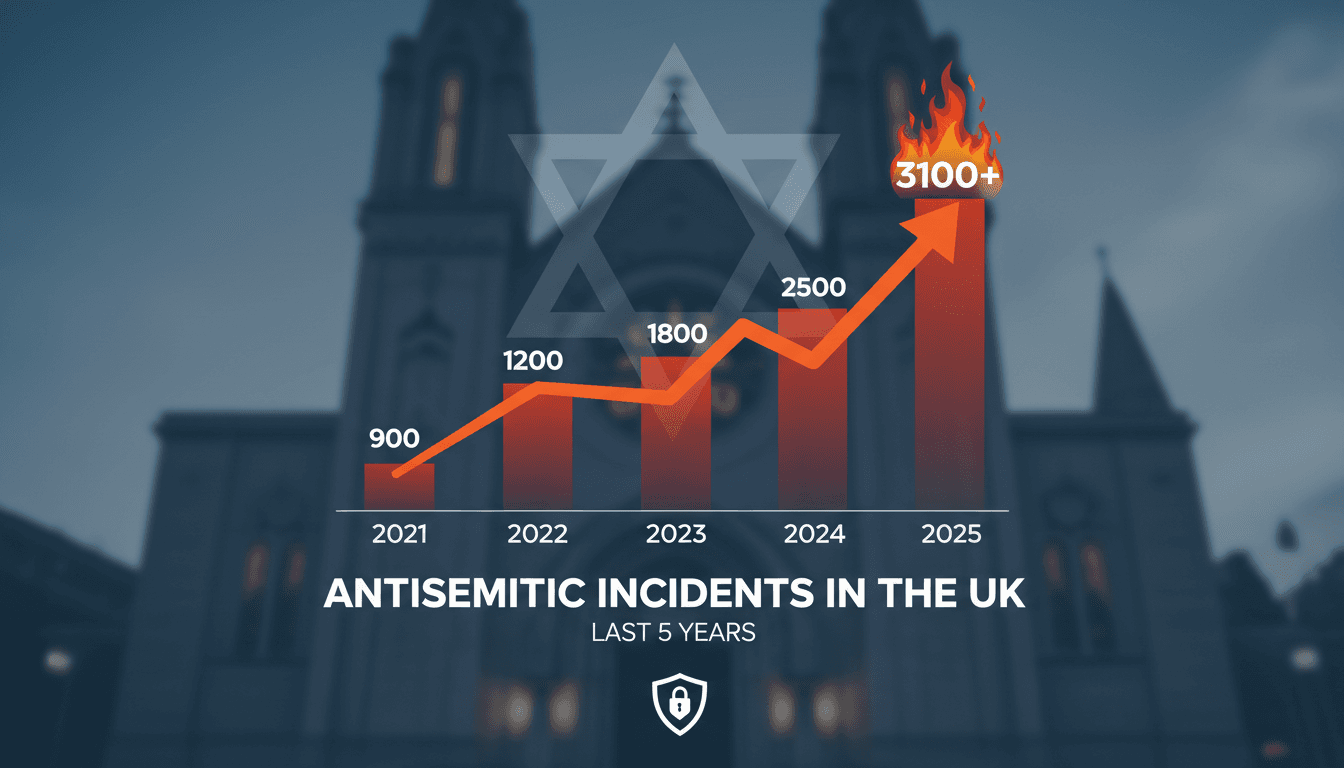 Two Arrested in Attempted Arson Attack on Finchley Reform Synagogue