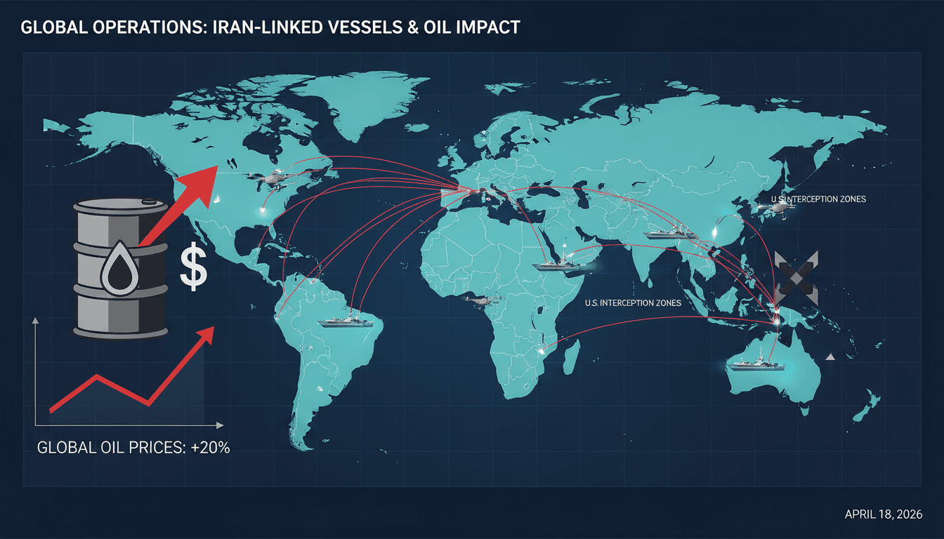 U.S. Military Readies Global Operations to Intercept Iran-Linked Vessels Following Strait of Hormuz Blockade
