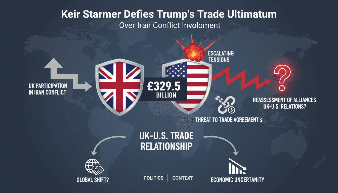 Keir Starmer Defies Trump's Trade Ultimatum Over Iran Conflict Involvement