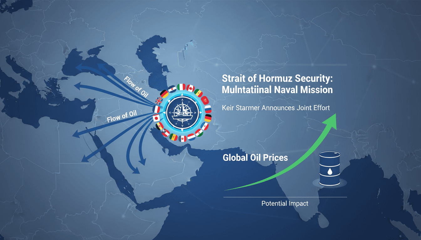 Keir Starmer Announces Multinational Naval Mission for Strait of Hormuz Security