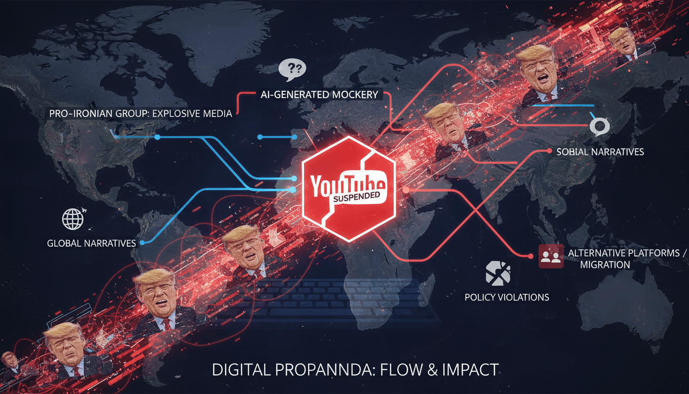 YouTube Suspends Pro-Iranian Channel for Policy Violations