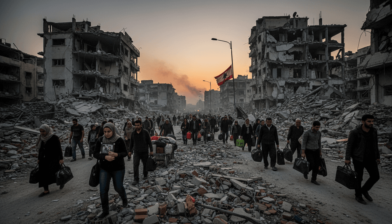 Displaced Lebanese Begin Returning to Dahiya Suburbs After Ceasefire with Israel and Hezbollah