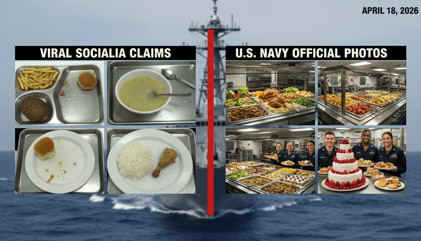 U.S. Navy Releases Photos to Counter Food Shortage Claims on Aircraft Carriers