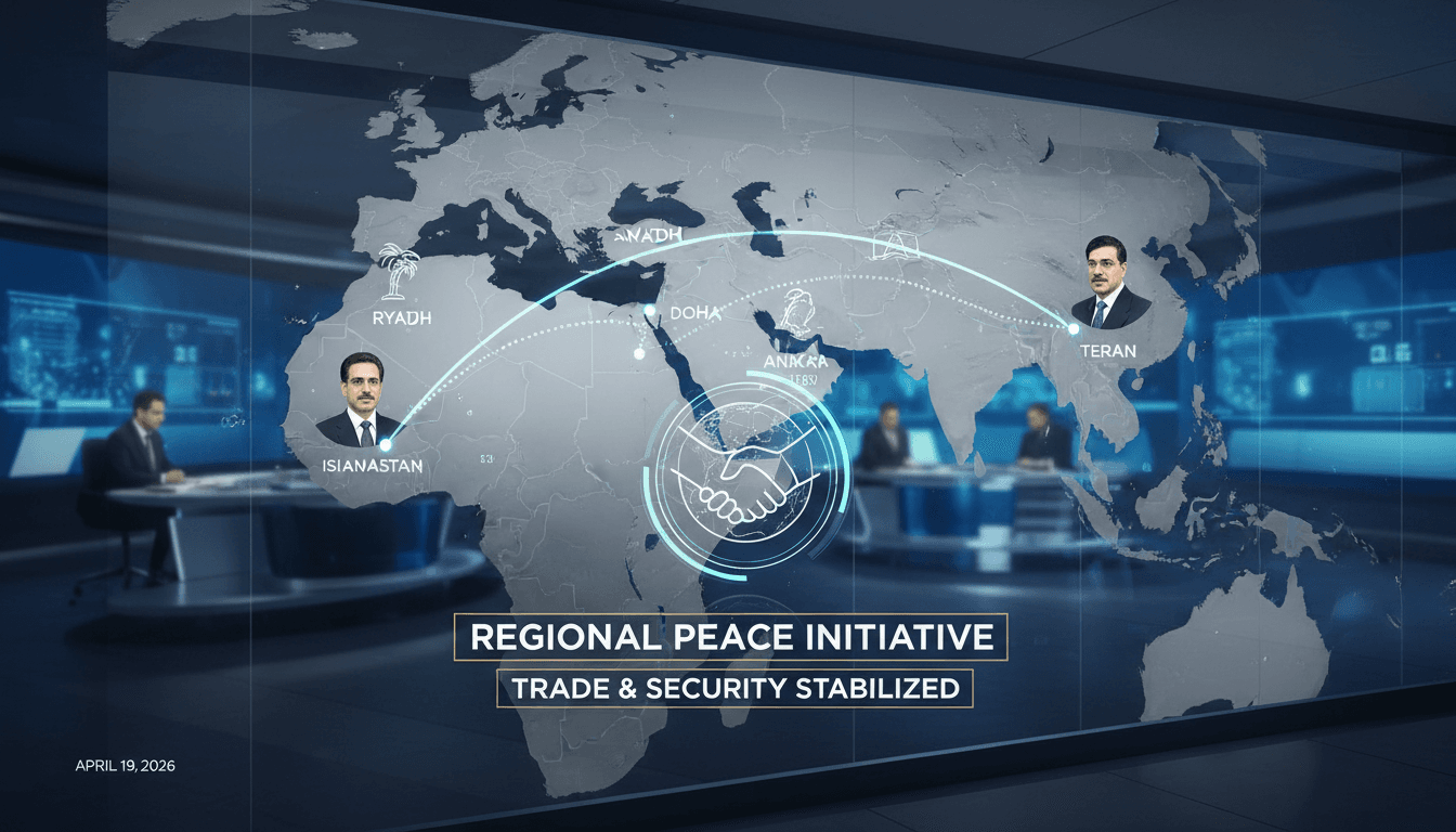 Pakistani Prime Minister Reaffirms Commitment to Regional Peace in Call with Iranian President