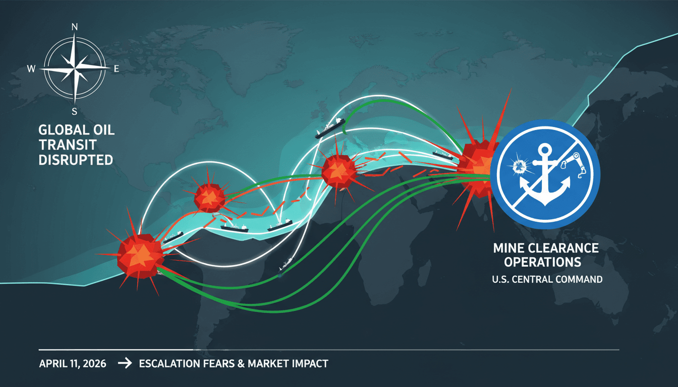 U.S. Central Command Initiates Mine Clearance Operations in Strait of Hormuz