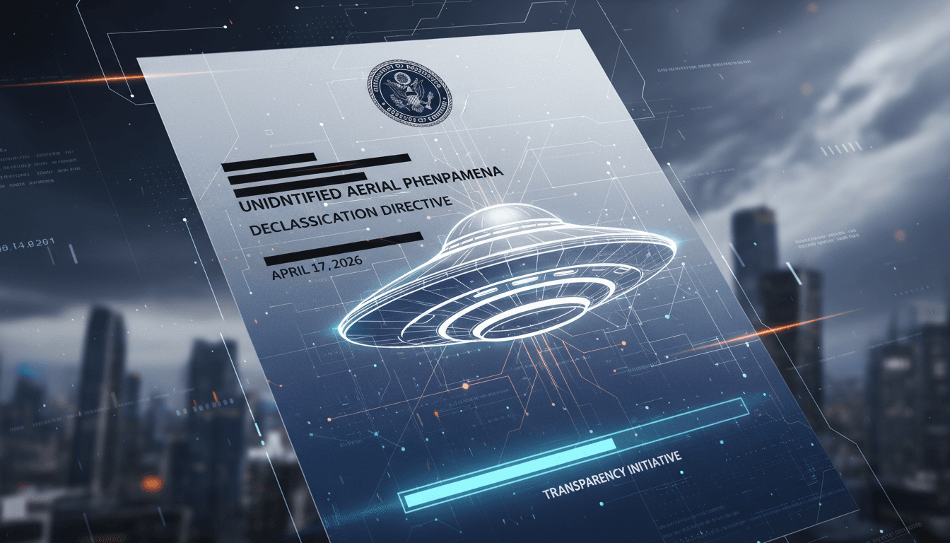 Trump Announces Upcoming Release of Pentagon UFO Documents