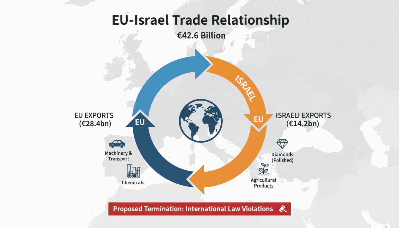 Spain Proposes Ending EU-Israel Association Agreement Over International Law Violations