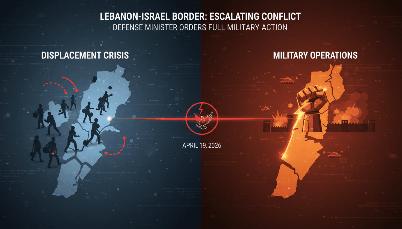 Israeli Defense Minister Orders Full Military Action in Lebanon During Ceasefire