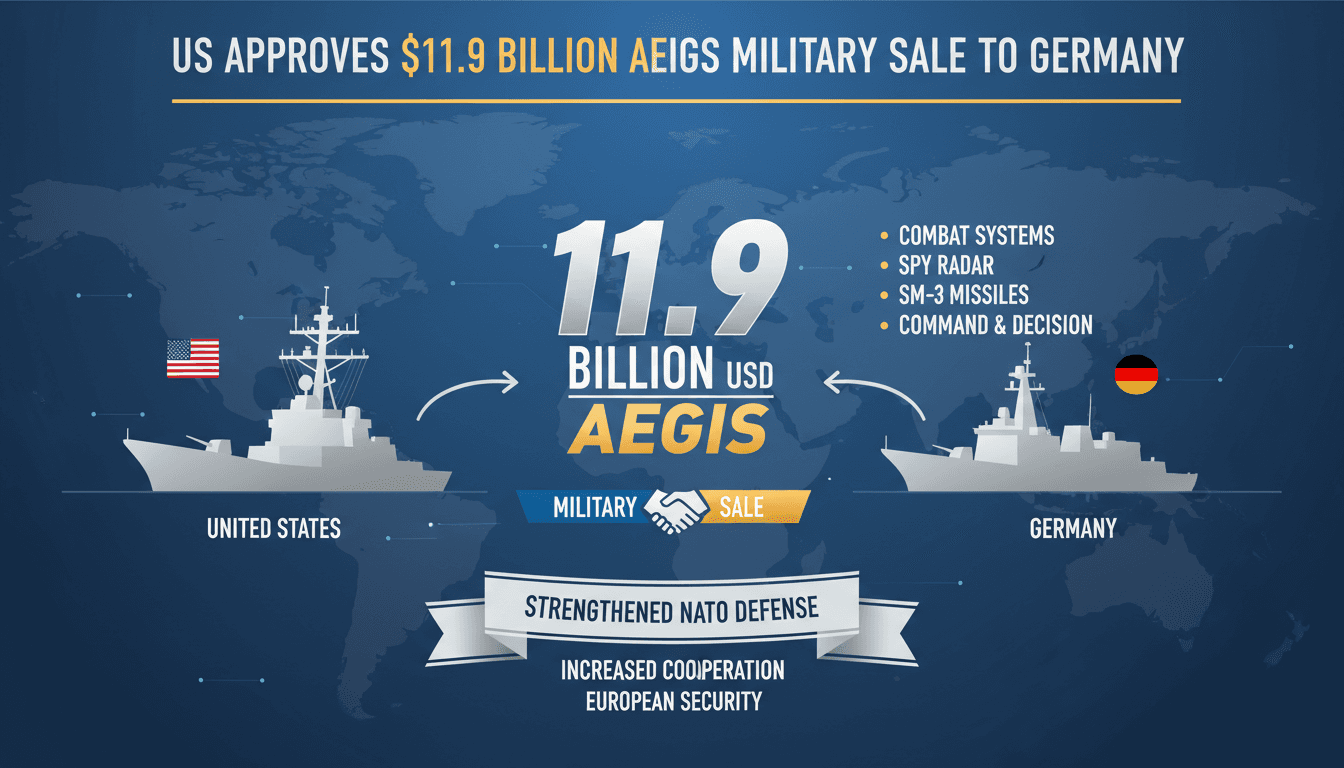 US Approves $11.9 Billion Military Sale of AEGIS Systems to Germany