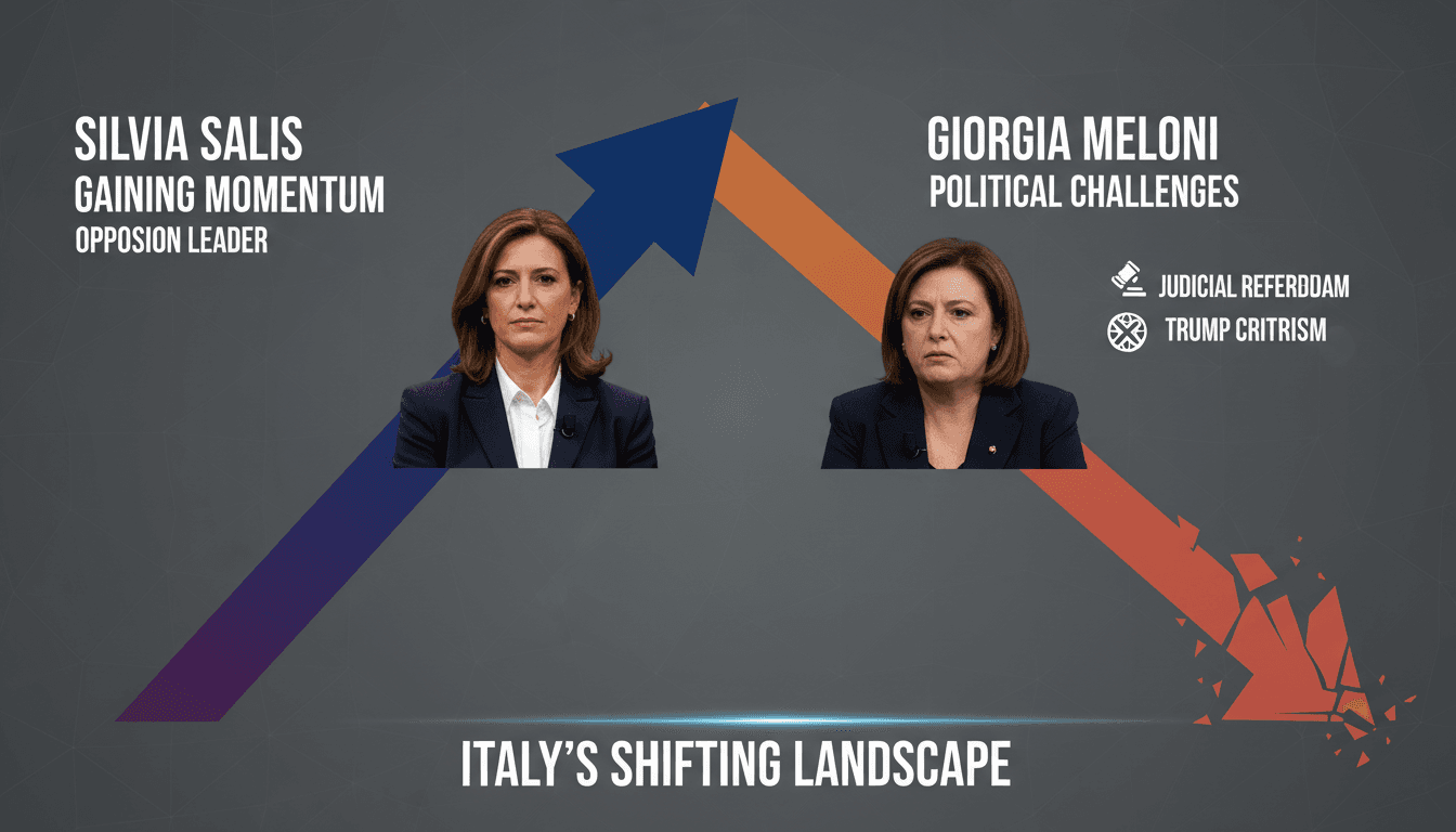 Silvia Salis Gains Momentum as Opposition Leader Amid Meloni's Political Challenges