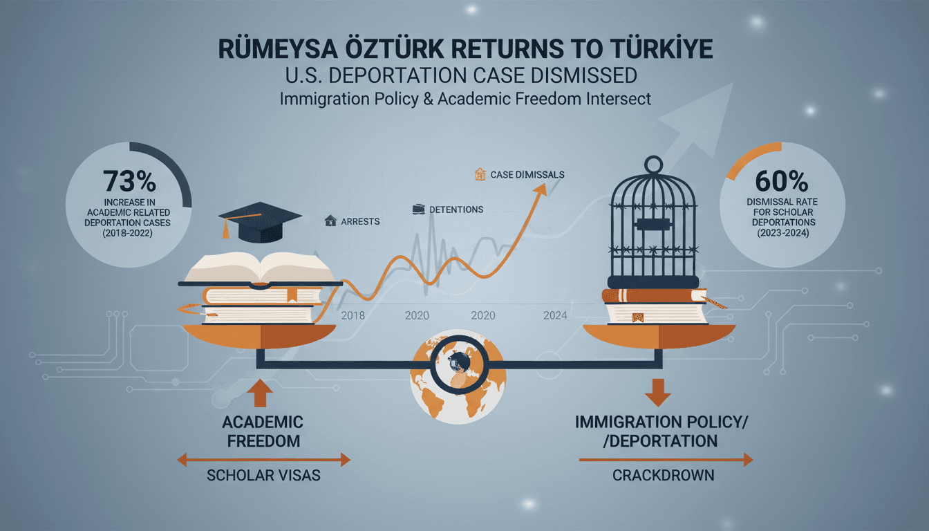 Rümeysa Öztürk Returns to Türkiye After U.S. Deportation Proceedings Dismissed