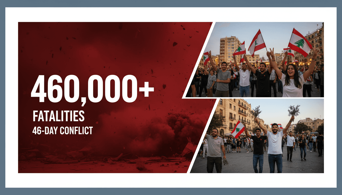 Public Celebrations Erupt in Lebanon After U.S.-Brokered Ceasefire with Israel