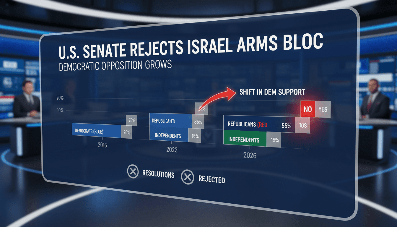 U.S. Senate Rejects Resolutions to Block Arms Sales to Israel Amid Increased Democratic Opposition