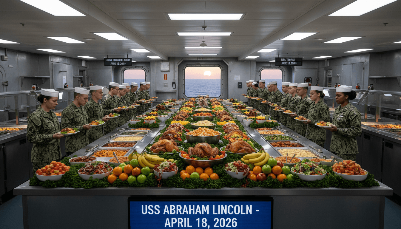 U.S. Navy Confirms Adequate Food Supplies Aboard USS Abraham Lincoln and USS Tripoli Amid Viral Shortage Claims