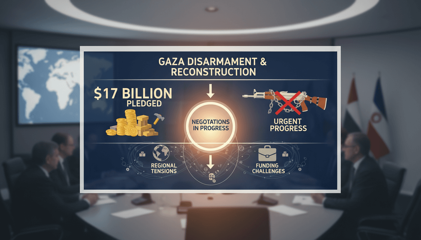 Peace Council Envoy Mladenov Advocates for Urgent Progress on Gaza Disarmament Plan