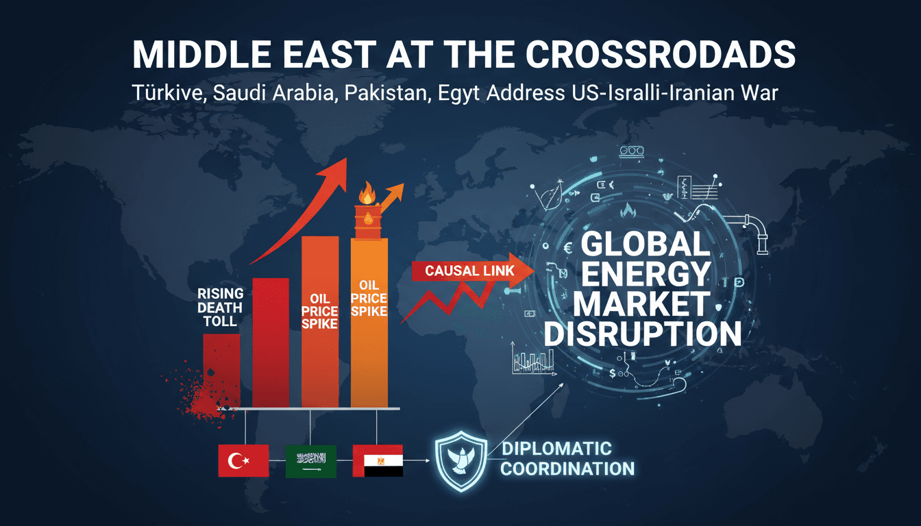 Foreign Ministers of Türkiye, Saudi Arabia, Pakistan, and Egypt Meet to Address US-Israeli-Iranian War