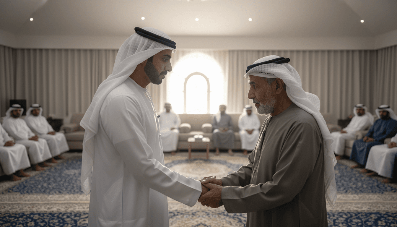 Sheikh Maktoum bin Mohammed bin Rashid Al Maktoum Offers Condolences for Prominent Emirati's Death