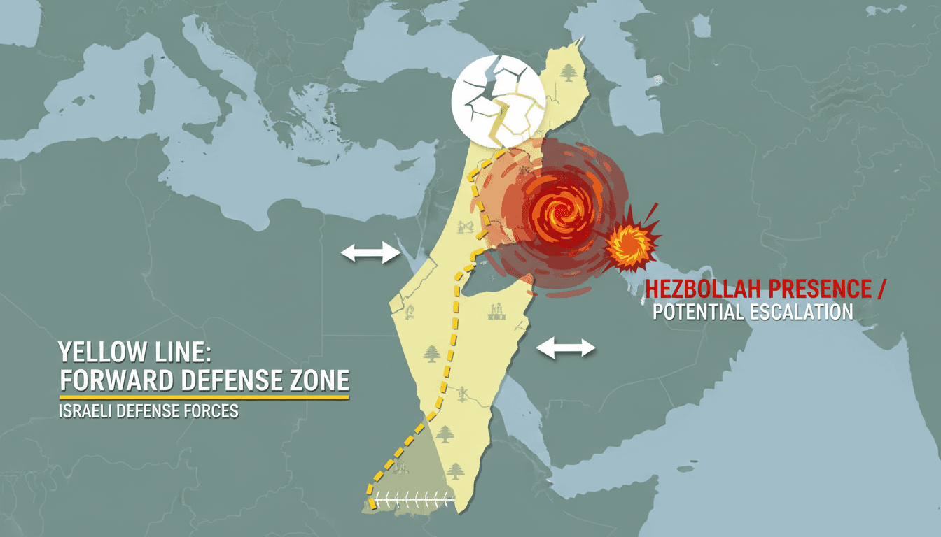 Israel Establishes Forward Defense Zone in Southern Lebanon Amid Ceasefire