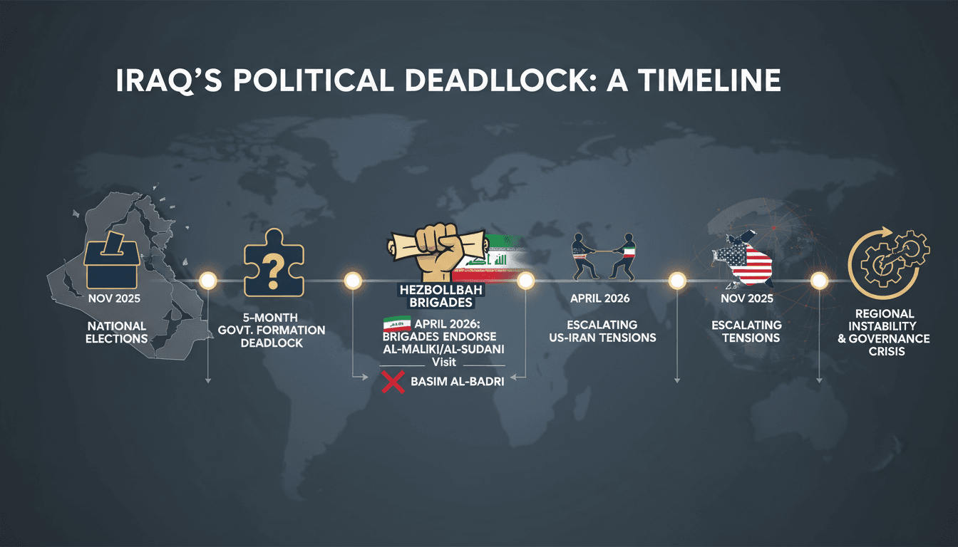 Iraqi Hezbollah Brigades Support Nouri al-Maliki's Prime Minister Candidacy Amid Political Deadlock
