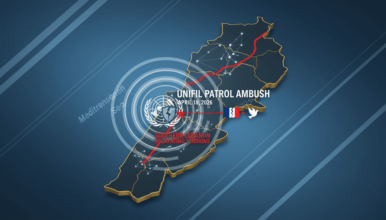 UAE Condemns Deadly Ambush on French UNIFIL Patrol in Southern Lebanon