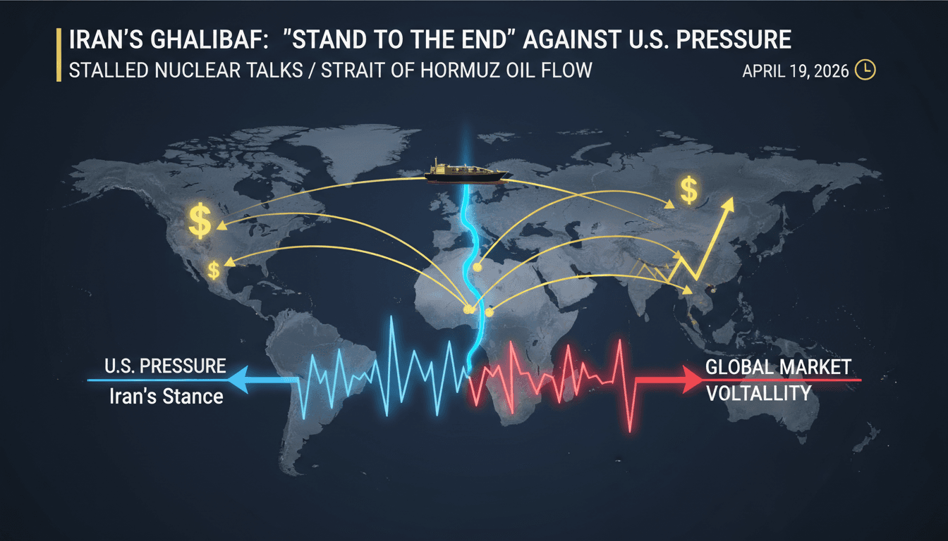 Iran's Ghalibaf Reaffirms Stance Against U.S. Pressure Amid Stalled Nuclear Talks