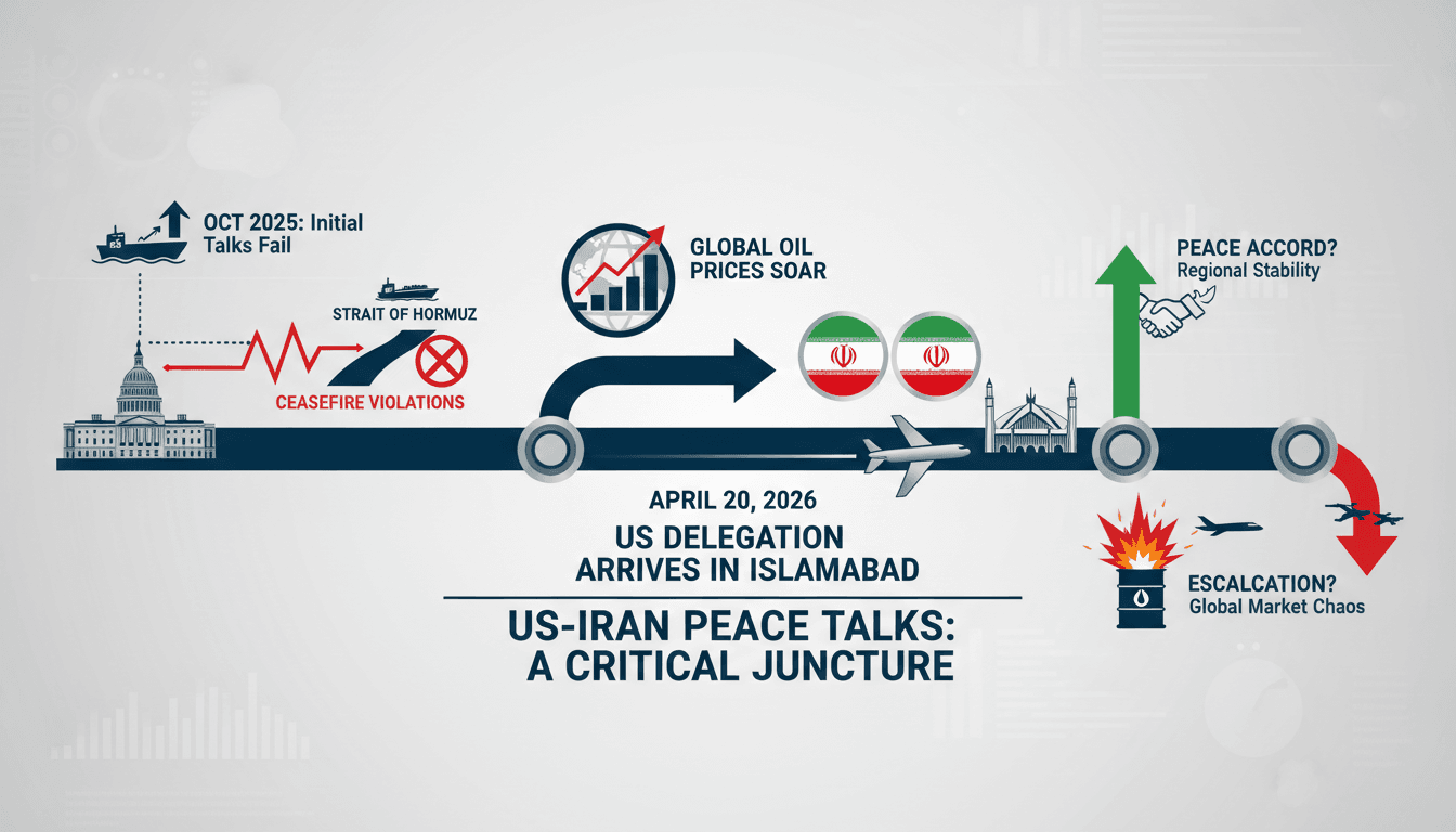 US Delegation Heads to Pakistan for Renewed Iran Peace Talks Amid Ceasefire Violations
