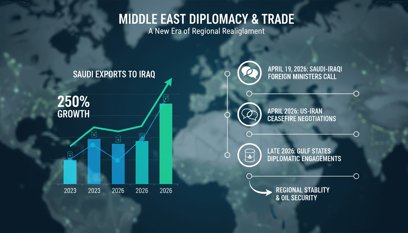 Saudi and Iraqi Foreign Ministers Discuss Regional Developments Amid Ongoing Iran Conflict