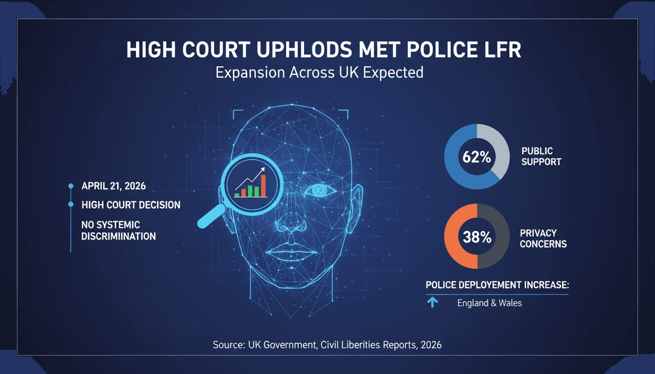 High Court Upholds Metropolitan Police's Use of Live Facial Recognition Technology