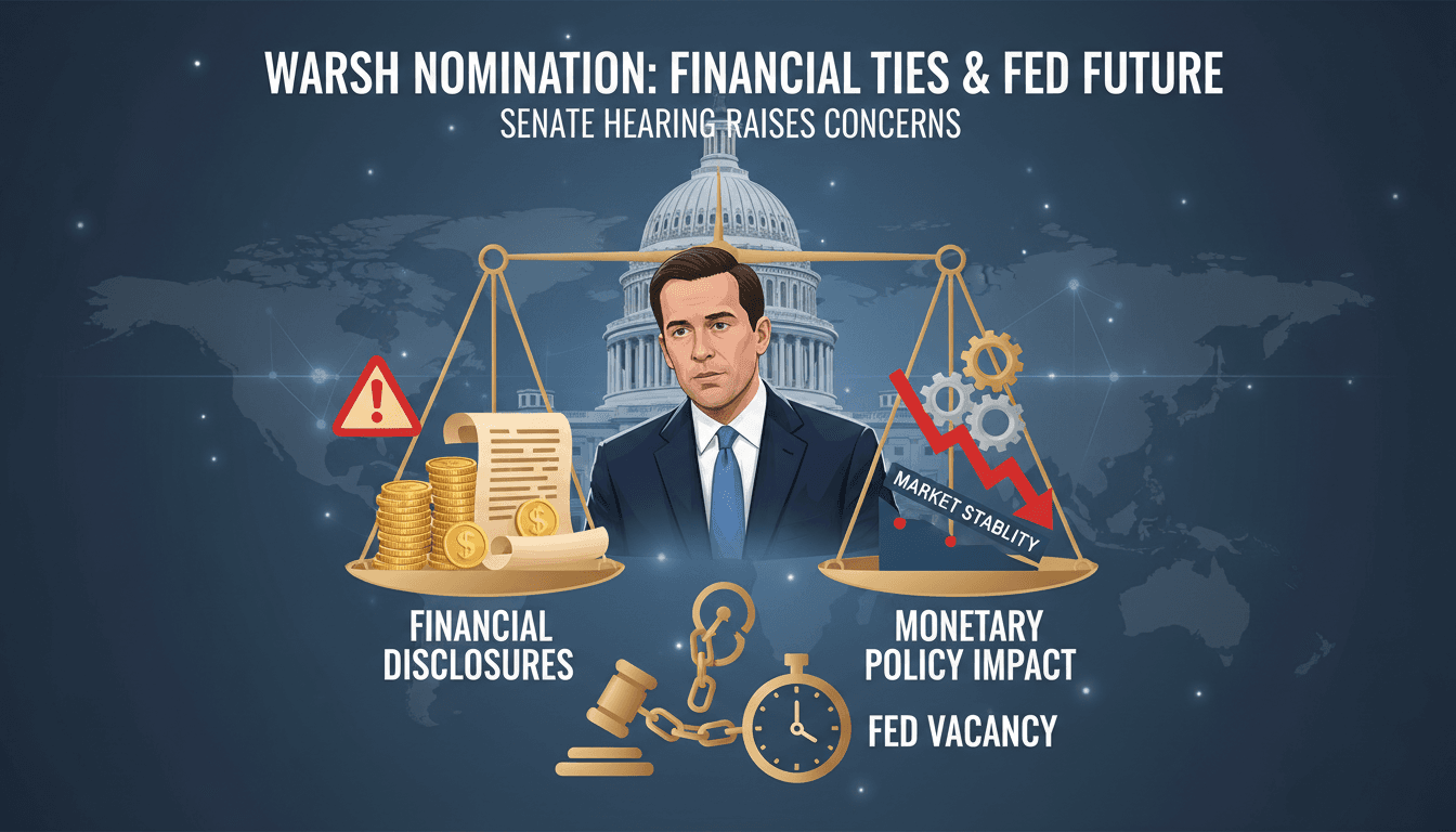 Senate Hearing on Kevin Warsh's Federal Reserve Chair Nomination Raises Concerns