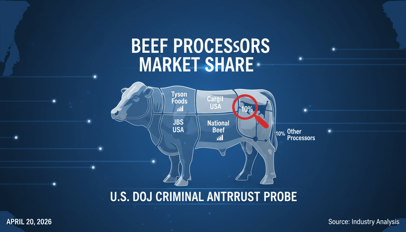 U.S. DOJ Launches Criminal Antitrust Investigation into Major Beef Processors