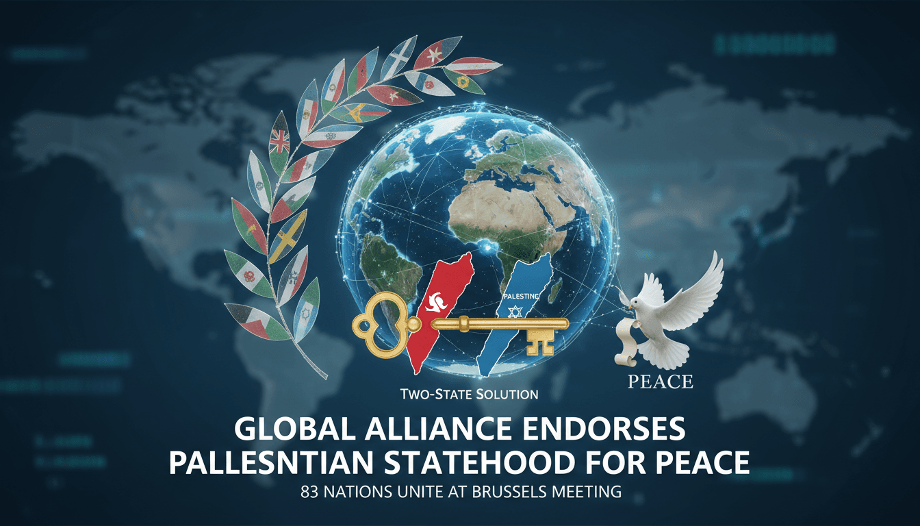 Saudi Arabia Affirms Palestinian Statehood as Key to Peace at Global Alliance Meeting