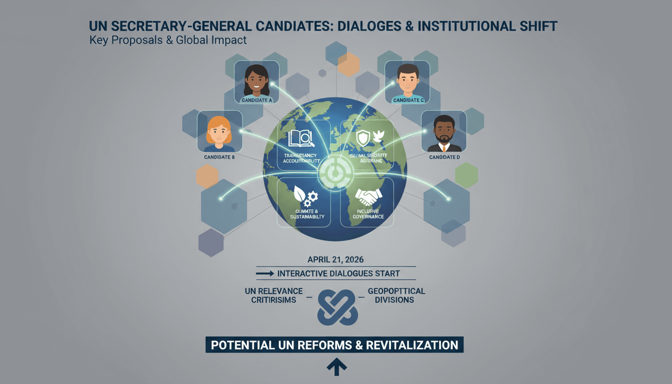 Candidates for UN Secretary-General Position Engage in Interactive Dialogues Amid Institutional Challenges