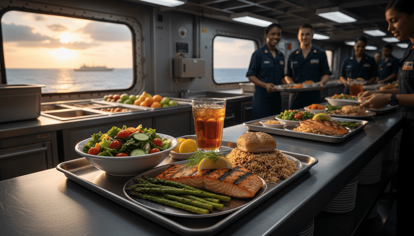 U.S. Navy Releases Photos to Counter Food Shortage Claims on Aircraft Carriers