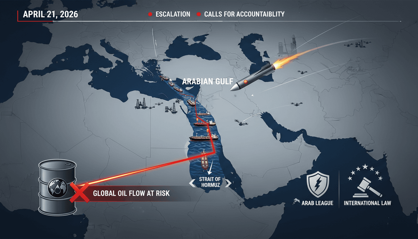 Arab League Condemns Iran's Claims Over Arabian Gulf and Strait of Hormuz