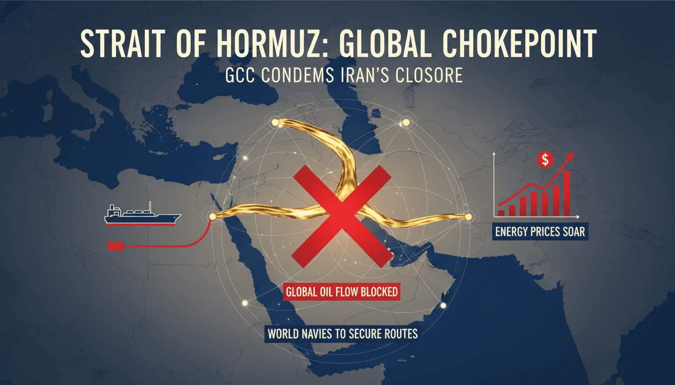 GCC Condemns Iran's Closure of the Strait of Hormuz Amid Ongoing Crisis