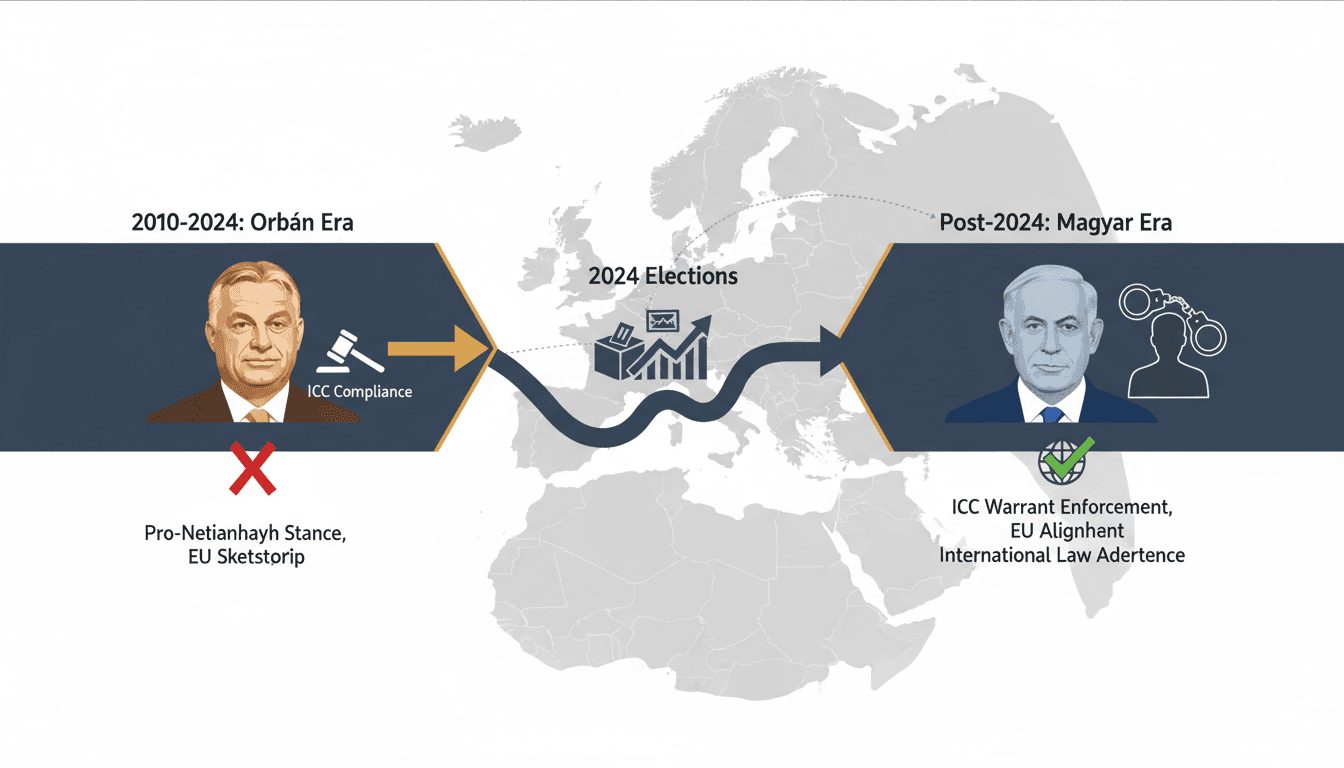 Hungary's Prime Minister-elect Confirms Intent to Enforce ICC Arrest Warrant Against Netanyahu